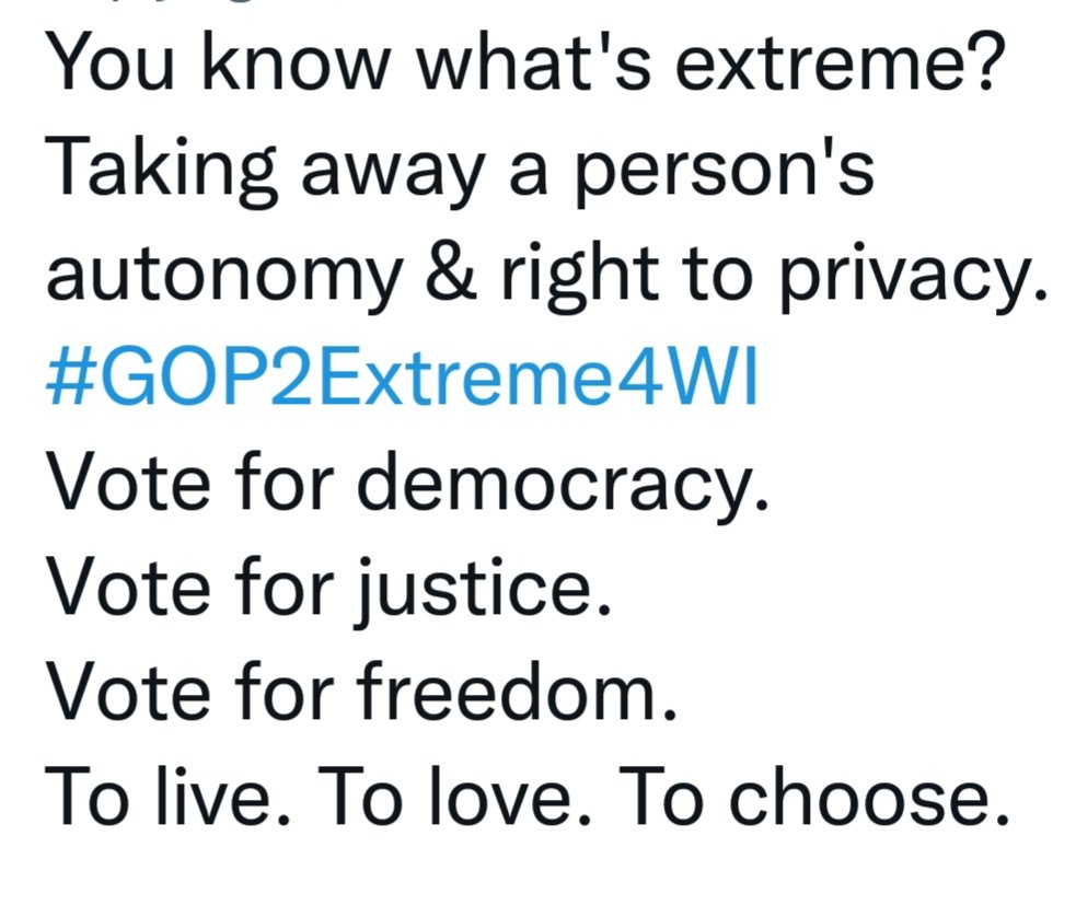 CarolMcD7123's tweet photo. @MarkPocan @Tony4WI Tony Evers is one of us. He cares about ALL Wisconsinites.
Tim Michels?
#OutOfState #OutOfTouch #WrongForWI https://t.co/JuOpaSBkDZ