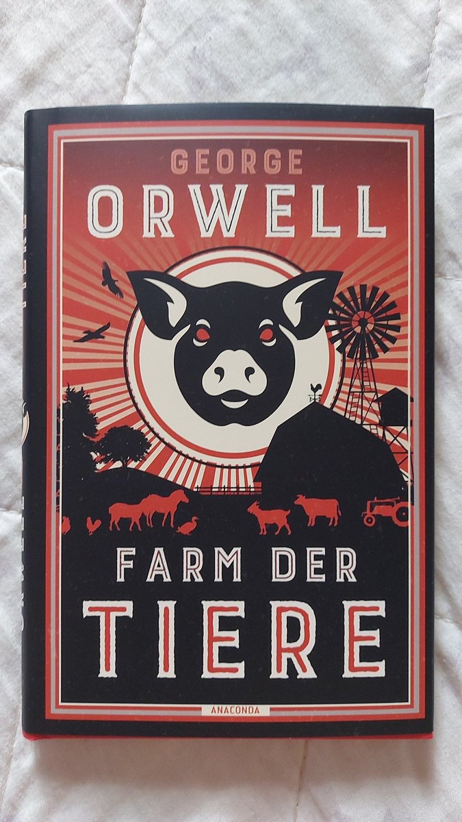 exlibris_mer's tweet photo. I got Orwell's "Animal Farm" today and I'm rly excited to read it! I loved 1984 by him so I kind of have high hopes for this one. Even though I don't rly know what I'm getting myself into 🙃 https://t.co/pquOdGrcX3