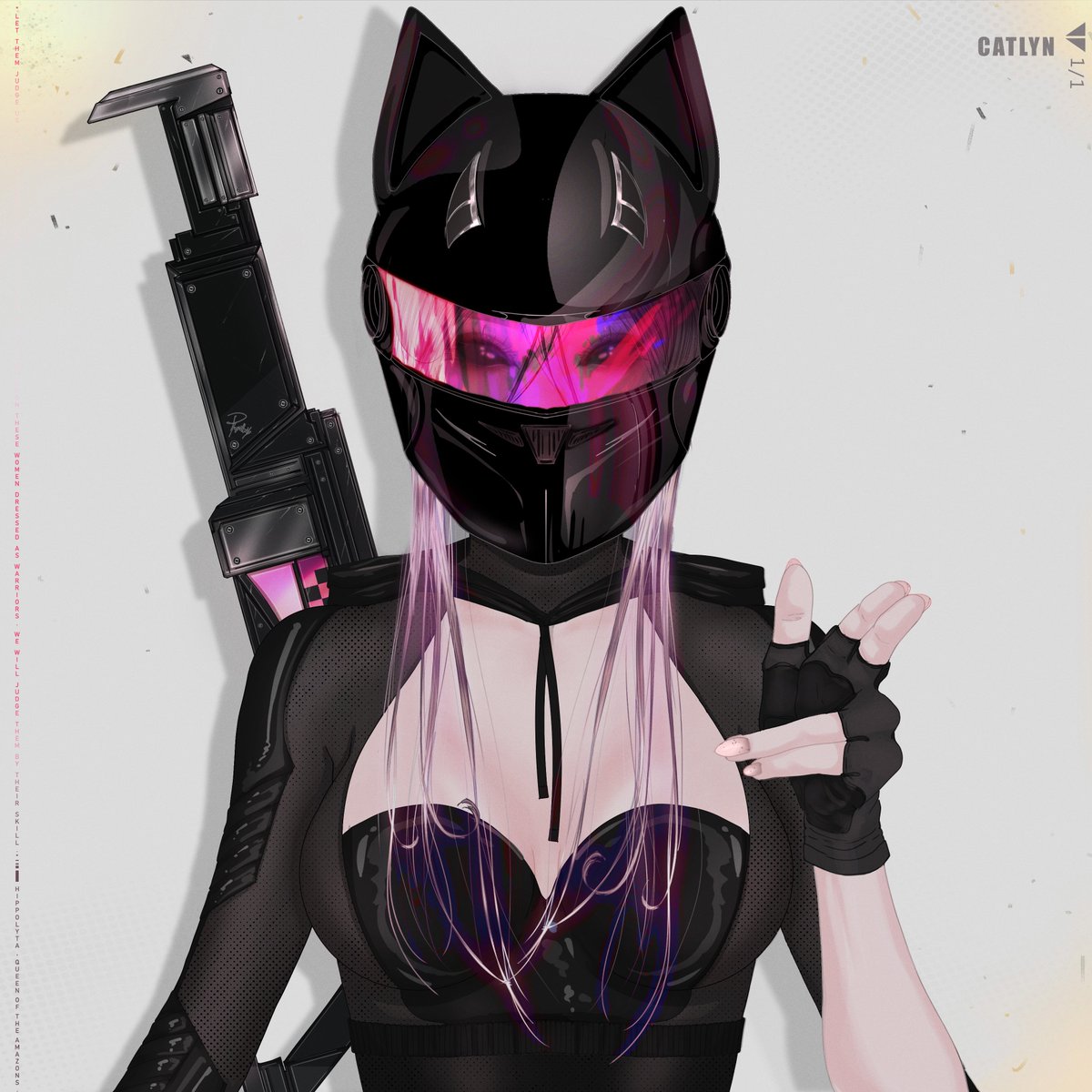 Catlyn arrives at <a href="/foundation/">Foundation 🌐</a>! 🐱🏍️ 

foundation.app/@Rosett_eth/he…