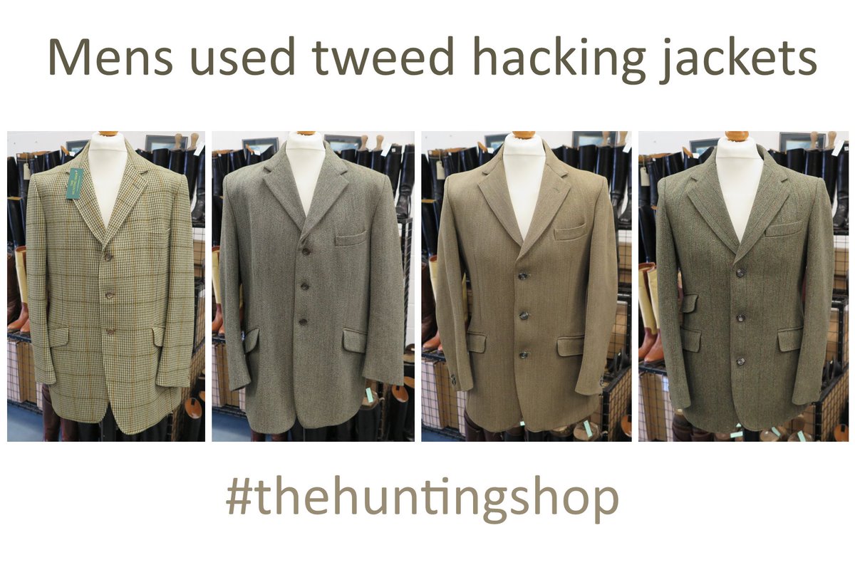 TheHuntingShop's tweet image. Still looking for a tweed hacking jacket? More stock online today!!
thehuntingshop.co.uk/Tweed-Hacking-…
#hackingjacket #tweedjackets #tweedrun #autumntrailhunting #houndproud #thehuntingshop