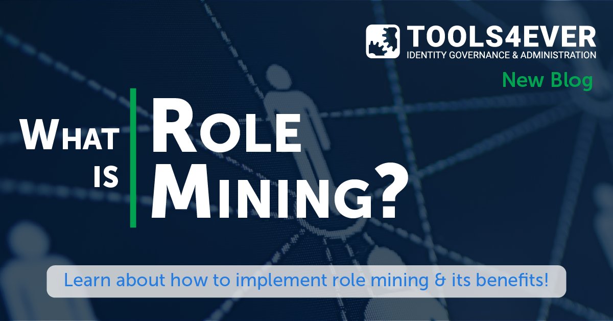 Tools4ever's tweet image. Using roles in account provisioning and management has many benefits. Learn what role mining is and how it can benefit your provisioning process.
#RoleMining #AccountProvisioning

bit.ly/3zukDLl