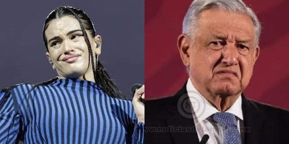 MexicoMagico's tweet photo. Momentos donde Rosalía y AMLO fueron la misma persona | 1/2 https://t.co/KN55rkYgra