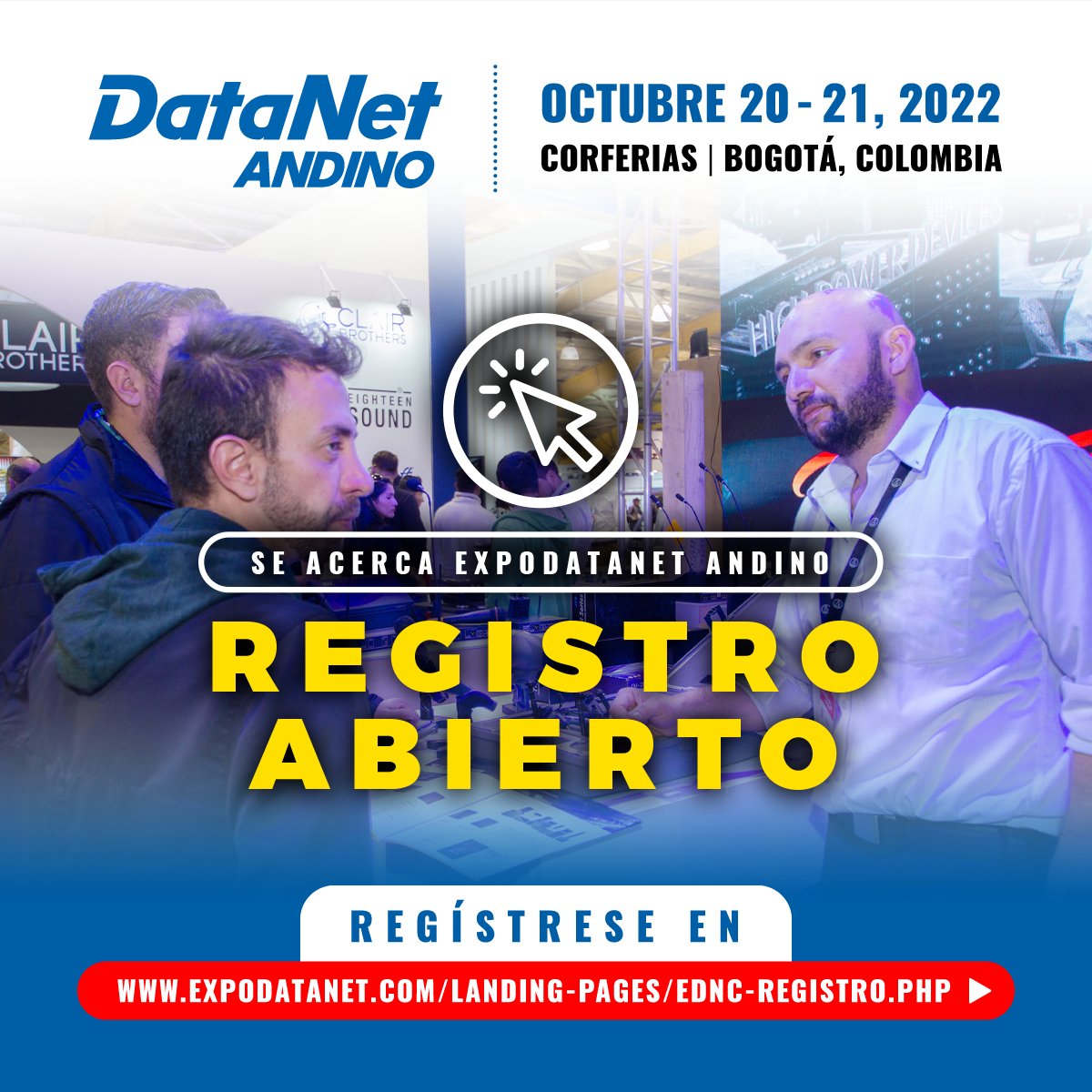 CanalZOOMTV's tweet photo. Regresa @TecnoTelevision Colombia! 🇨🇴 El registro gratuito ya está abierto, ingresa y regístrate para asistir a la Expo y al programa de conferencias. También te invitamos a visitar los eventos paralelos #TecnoMultimedia Latinoamérica
Regístrate acá https://t.co/oay43RUYP2 https://t.co/RryxLuuIUj