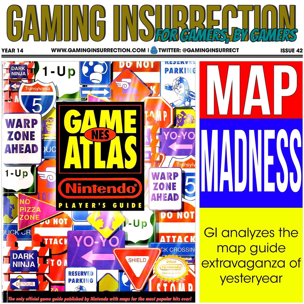 GamingInsurrect's tweet image. Our NES Game Atlas feature is out now! Read it at gaminginsurrection.com