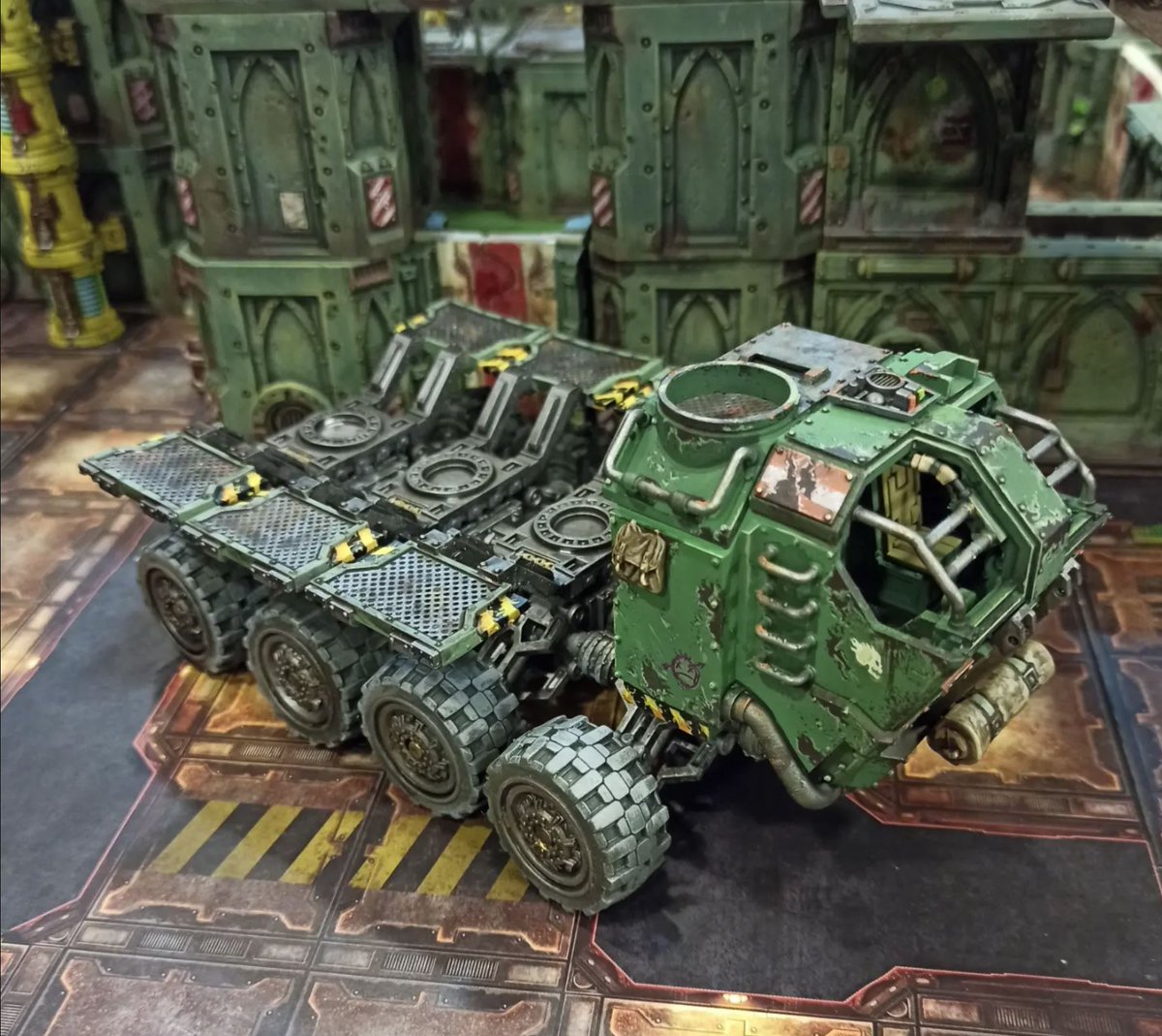 PrintMinis's tweet photo. The Colossus Heavy Transporter, printed and painted by the incredible trio @darth_grumpy, @barbutpaints and @lonewolf.3d! Subscribe in August to get it!
https://t.co/9y71uNvsy0
#necromunda #paintedminis #warhammer40k #warhammer #40k #killteam
#wargaming #3dprint #3dprinting https://t.co/xb2iVWMMD2