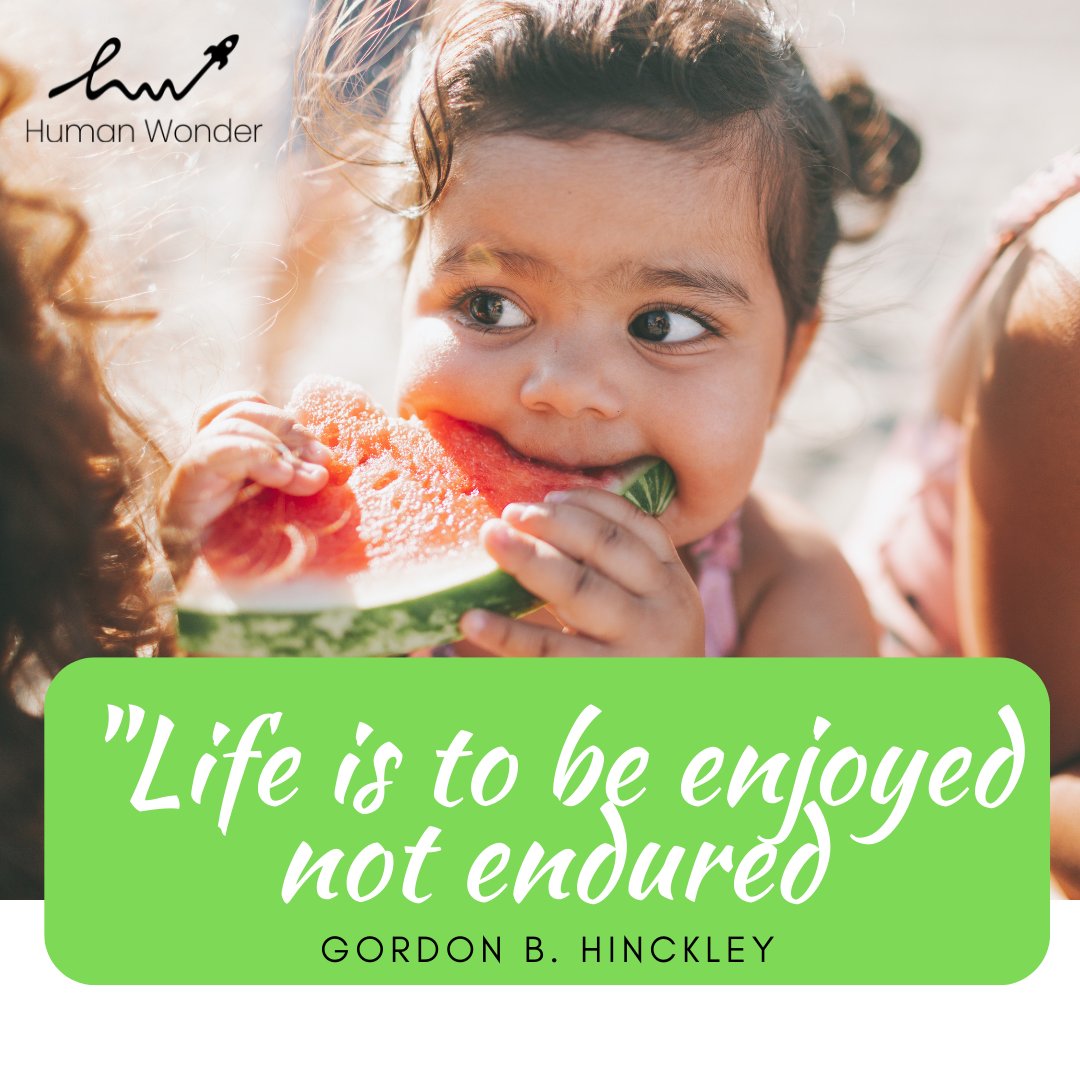 Happy Thursday! Sometimes we need to remind ourselves of this! 

💚 Human Wonder 

#happy #therapyworks  #coachingworks
