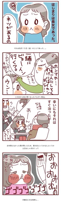 #過去記事  風邪物語 

https://t.co/ND1cVJSPEL 

#過去記事紹介 #フランダースの三姉妹
#長女 #6歳
#次女 #4歳
#三女 #2歳 