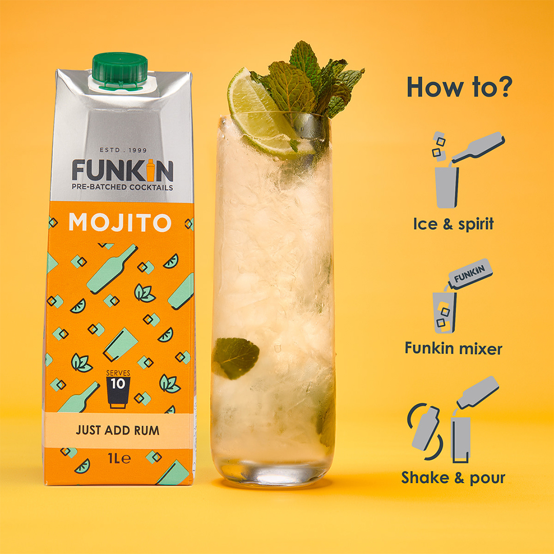 Get ready for #FunkinFriday. Any orders placed today before 4pm will arrive tomorrow, in time for the weekend! Order on nextdaycoffee.co.uk @funkincocktails #cocktail #funkin #mojito #tipsy #friday #weekend #mixology #drinkstagram #party #nextdaycoffee