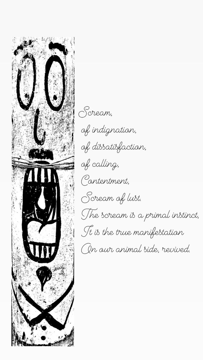 #poetry #poetrylovers #poetrycommunity #photoart #NewArtist #ArtPosilipo #Writingcommunity #scream 

Instagram:<a href="/ArtPosilipo/">ArtPosilipo</a>