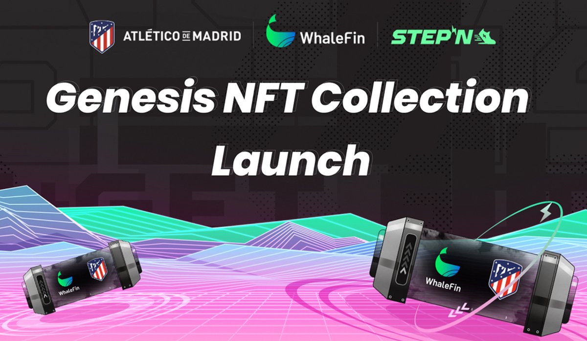 0/ We are excited to announce our partnership with @atletienglish 🇪🇸 and @WhaleFinApp to launch a first-of-its-kind co-branded Genesis sneaker! atleticodemadrid.com/noticias/nuest…