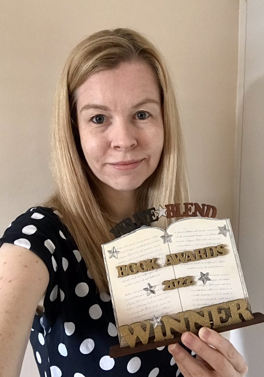 Sally_writes's tweet photo. Very exciting post today!

Thanks so much @WriteBlendbooks and @InnerCraftiness.

I’m pretty sure this means I’m now allowed to buy a new bookshelf to put it on, right? https://t.co/AYjNp2SU7R