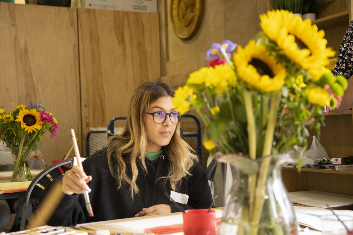 The_Herbert's tweet photo. Yesterday's Art Masterclass on painting Floral Watercolours was just one of a whole range of activities we're running across the #SummerHolidays. 

See the full gallery on Facebook at https://t.co/paGnvOmHVw or find out more about what's coming up next at https://t.co/YUpd7WR919 https://t.co/9mOFQXUIQO