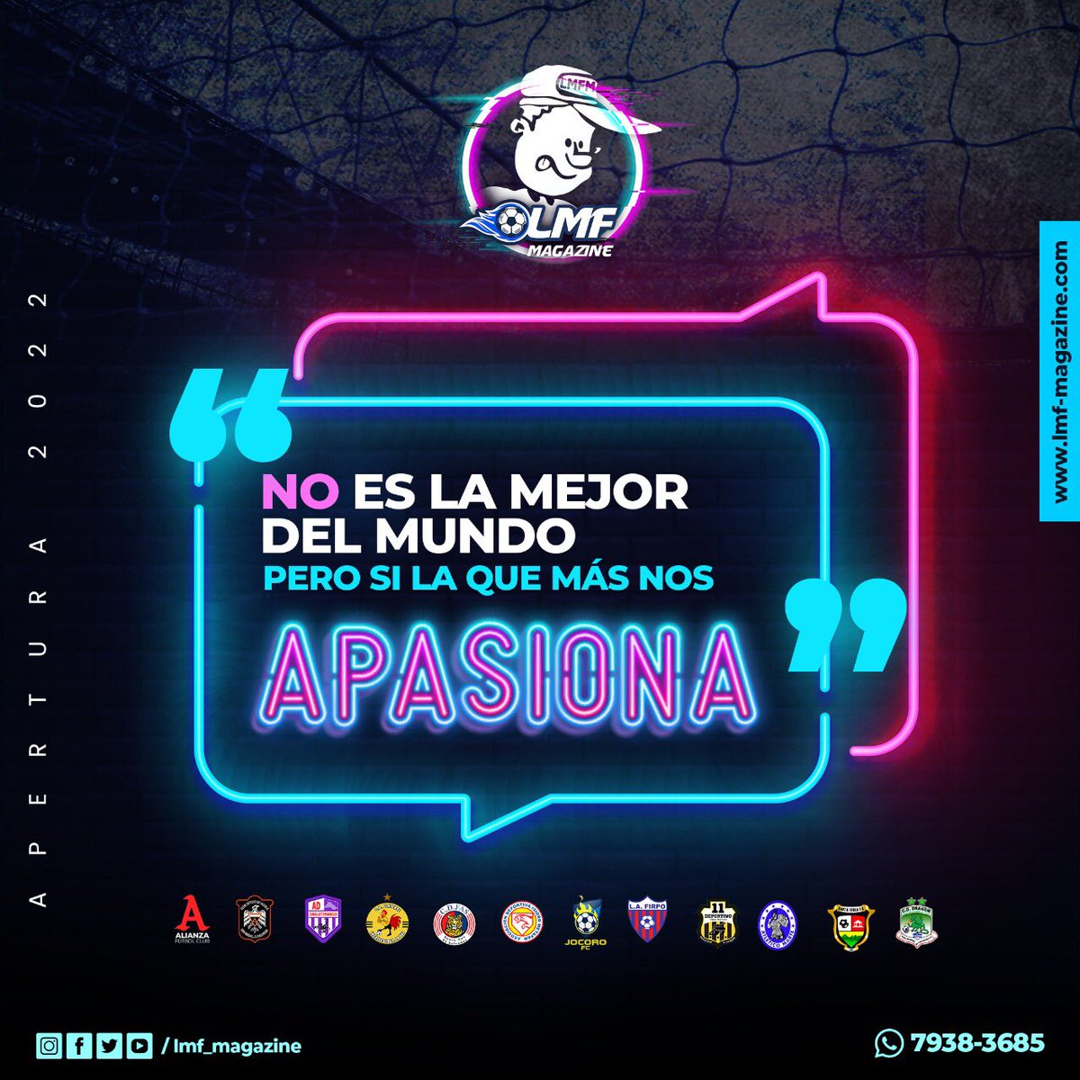 #Apertura2022
➔ FESFUT comité de regularización

✓ TÚ liga
✓ MI liga
✓ NUESTRA liga

        🐘🐔🦜🐂🦅🐆
          🐍🔥🐯👽🦂