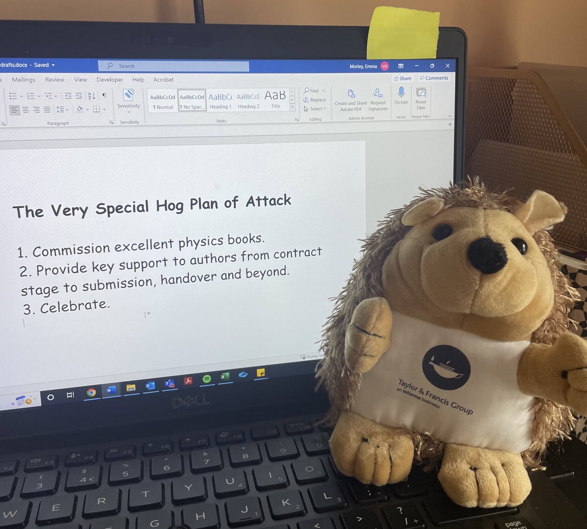 Francis has a plan. Can you and your research help?

@CRCPress @CRC_Chemistry @tandfonline 

#WomenInSTEM #physics #optics #lasers #photonics #medicalphysics #medicalimaging #condensedmatter #biophysics #materials #computationalphysics #physicstheory