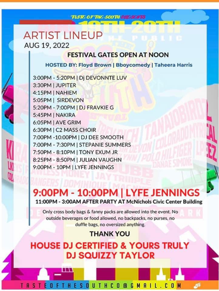 Bxtch0_0's tweet image. Tomorrow!!! Yaw ready!!?? 
ITS FREE &amp;amp; KID FRIENDLY!!
#Denver #DenverTwitter 

👇🏾👇🏾👇🏾👇🏾👇🏾👇🏾👇🏾👇🏾👇🏾👇🏾👇🏾

Tasteofthesouthcolorado.com