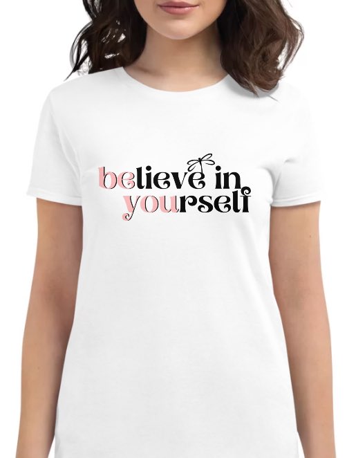 “Believe in Yourself” and “BE YOU.” #bethechange Shop our new products and help us to #bethechange for children around the world. thebelineproducts.com/collections/wo…. ❤️🙏🏼