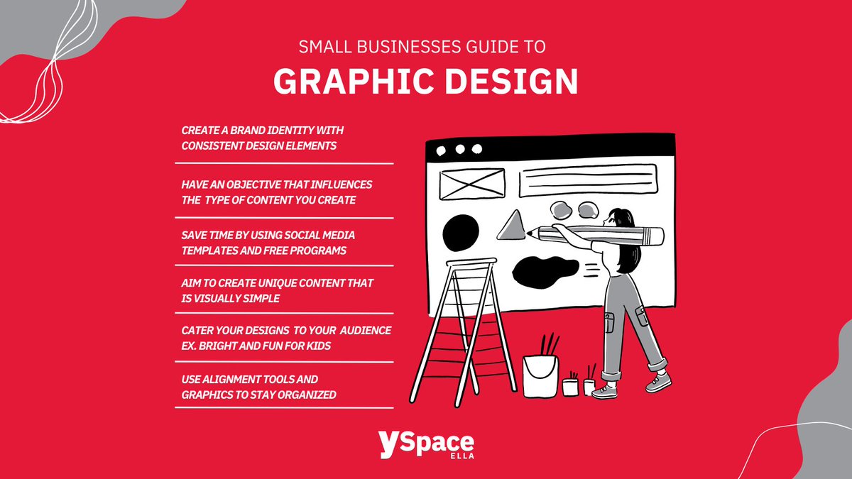 Graphic design is not everyone’s field of expertise, which is why we’ve included our top graphic design tips for beginners. 

Leave a reply letting us know what your best graphic design tip is!

#BusinessTips #WomenInBusiness