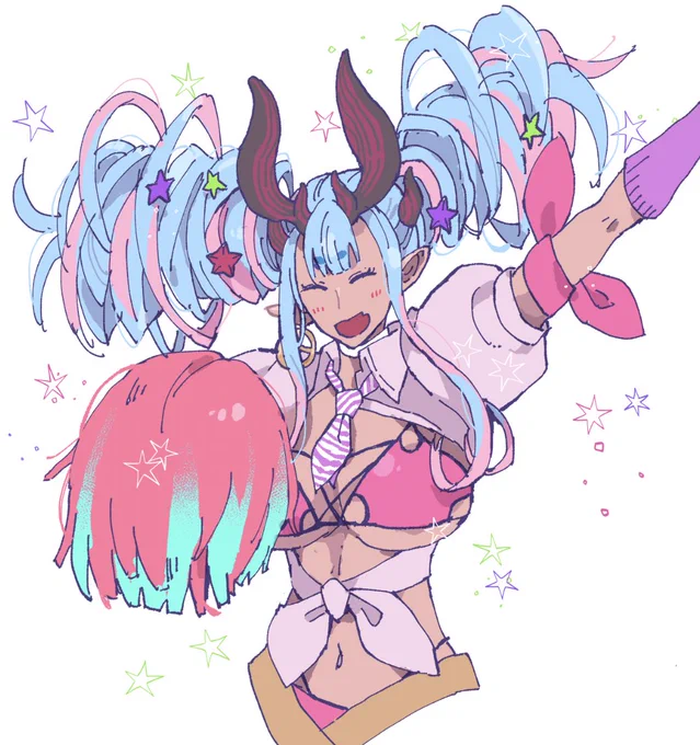 水着伊吹童子ちゃんさん落書きYA〜☆ 