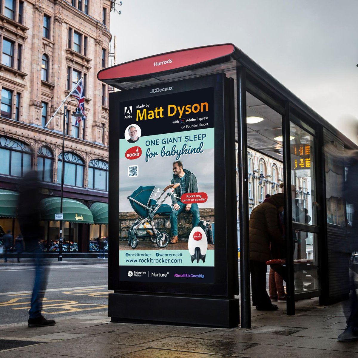 Coming to a billboard near you! 

Congrats to @wearerockit for winning advertising investment with national competition, Small Business Goes Big. We can't wait to see their #adobe advert feature on digital screens across the UK.

Who will be the first to spot their campaign?👀