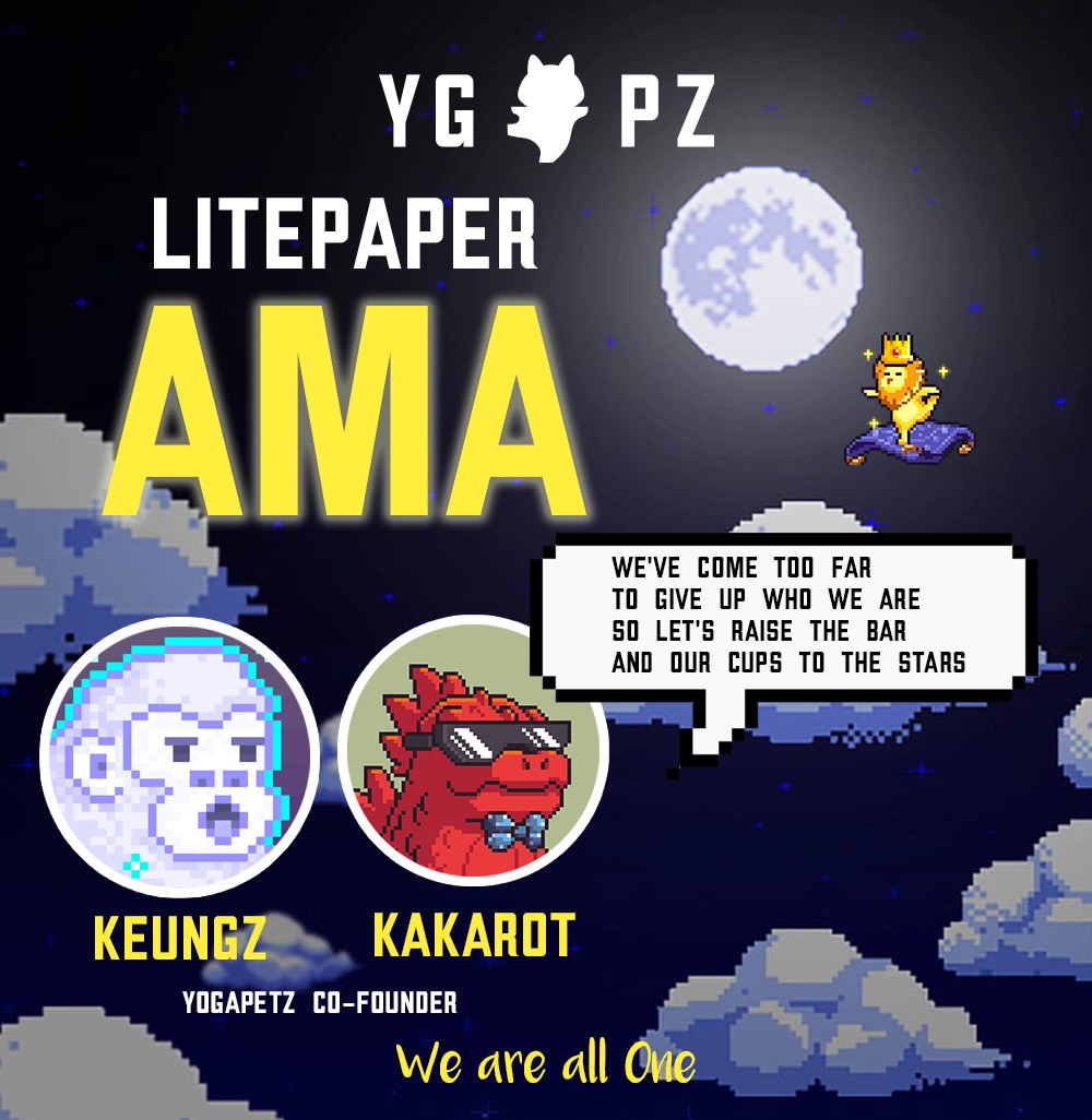 well3official's tweet photo. Namaste #YGPZ🧘, come a long way our litepaper is finally here https://t.co/gzQjSOUBlZ 

So go❤️🔄and tag your frenz, we also left something special for you guys in the paper👀

First AMA with @keung @Kakarot_F23 next week, leave your questions below👇 https://t.co/mko9LpjLxB