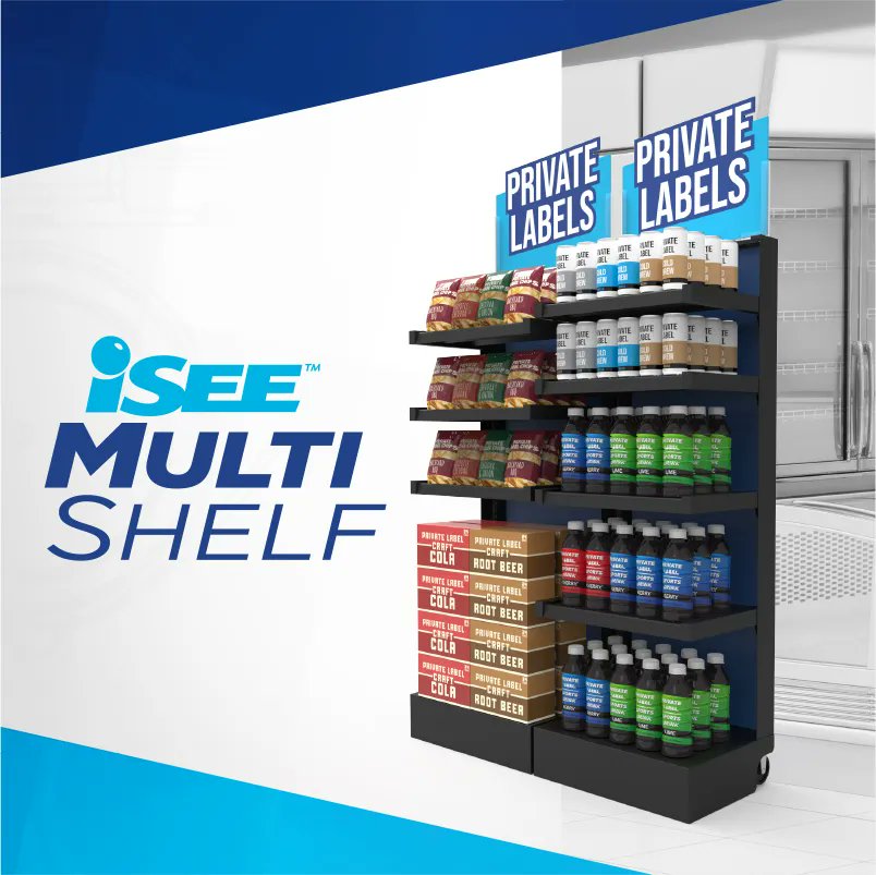iseeinnovation's tweet photo. Merchandise like the major brands with premium displays like the ISEE MultiShelf.

"Putting your private label brands in large,  highly visible displays tells customers you believe in your private label brands."
-Kristine M, Nouria Energy Corp. (NACS State of the Industry Summit) https://t.co/814wJeS6ym