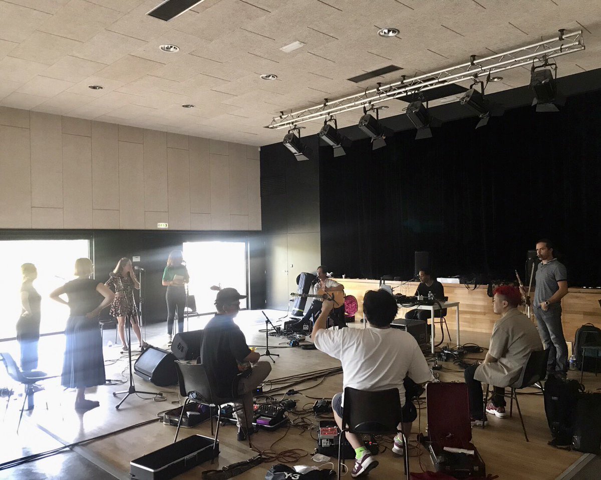 TheShamisenists's tweet photo. Started rehearsal with the PLANTEC. Hope you all enjoy it at 22h15 Bruce Dickinscene on Aug 19th. @MotocultorFest 🤟🇫🇷
8/19 夜 PLANTEC のステージでの演奏の為のリハがスタート!
#シャミセニスト #TheShamisenists #Plantec #Motocultor2022 #motocultorfestival https://t.co/DFrJHCozNa