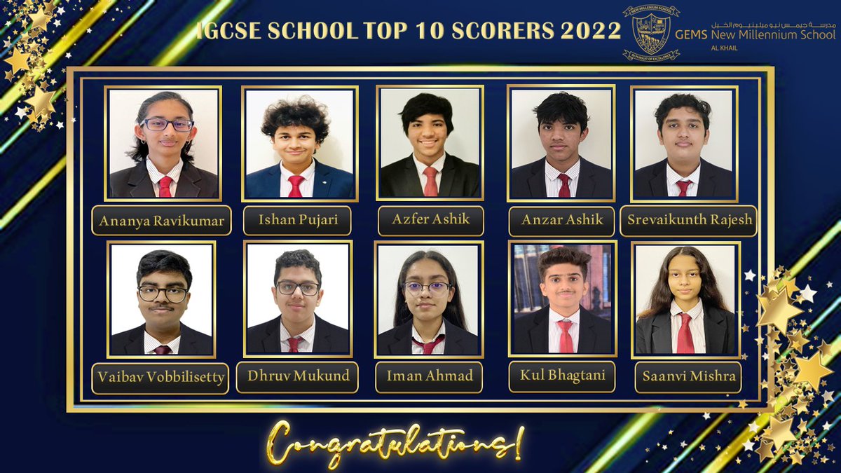 GEMS NMS Alkhail (@gemsnms_alkhail) on Twitter photo BIG ACHIEVEMENT for our flagship IGCSE batch 2022, that secured OUTSTANDING RESULTS! Many congratulations, Tigers! You've done us all proud, and set the bar high for your younger peers. <a href="/GEMS_ME/">GEMS Education</a> <a href="/Fatima_Martin/">Fatima Martin</a> <a href="/GnmsIgcse/">GNMS_IGCSE_InFrame</a> #InPursuitOfExcellence BIG ACHIEVEMENT for our flagship IGCSE batch 2022, that secured OUTSTANDING RESULTS! Many congratulations, Tigers! You've done us all proud, and set the bar high for your younger peers. <a href="/GEMS_ME/">GEMS Education</a> <a href="/Fatima_Martin/">Fatima Martin</a> <a href="/GnmsIgcse/">GNMS_IGCSE_InFrame</a> #InPursuitOfExcellence