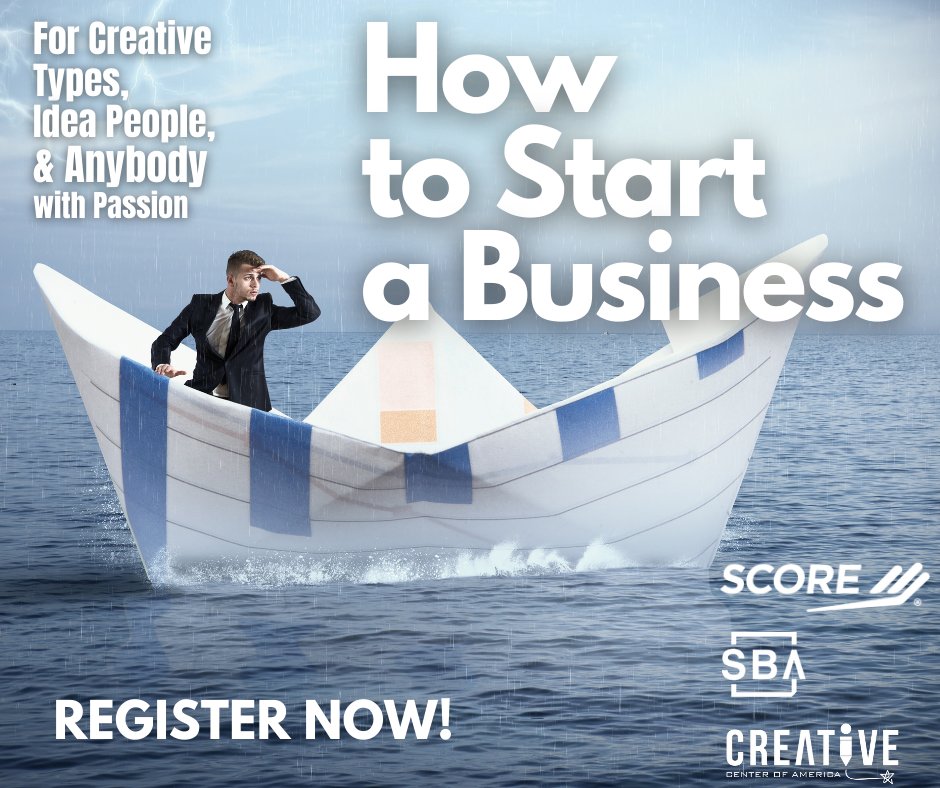PRtherapy's tweet photo. Starting a creative biz? Find out ways to build an air-tight business ‘boat’ that will keep you afloat. In this FREE webinar, top coach Robin Blakely will share how you can turn your professional dreams into a creative business. 

Learn more &amp; register at https://t.co/S1qDNFt80n https://t.co/rCr36GzwTj