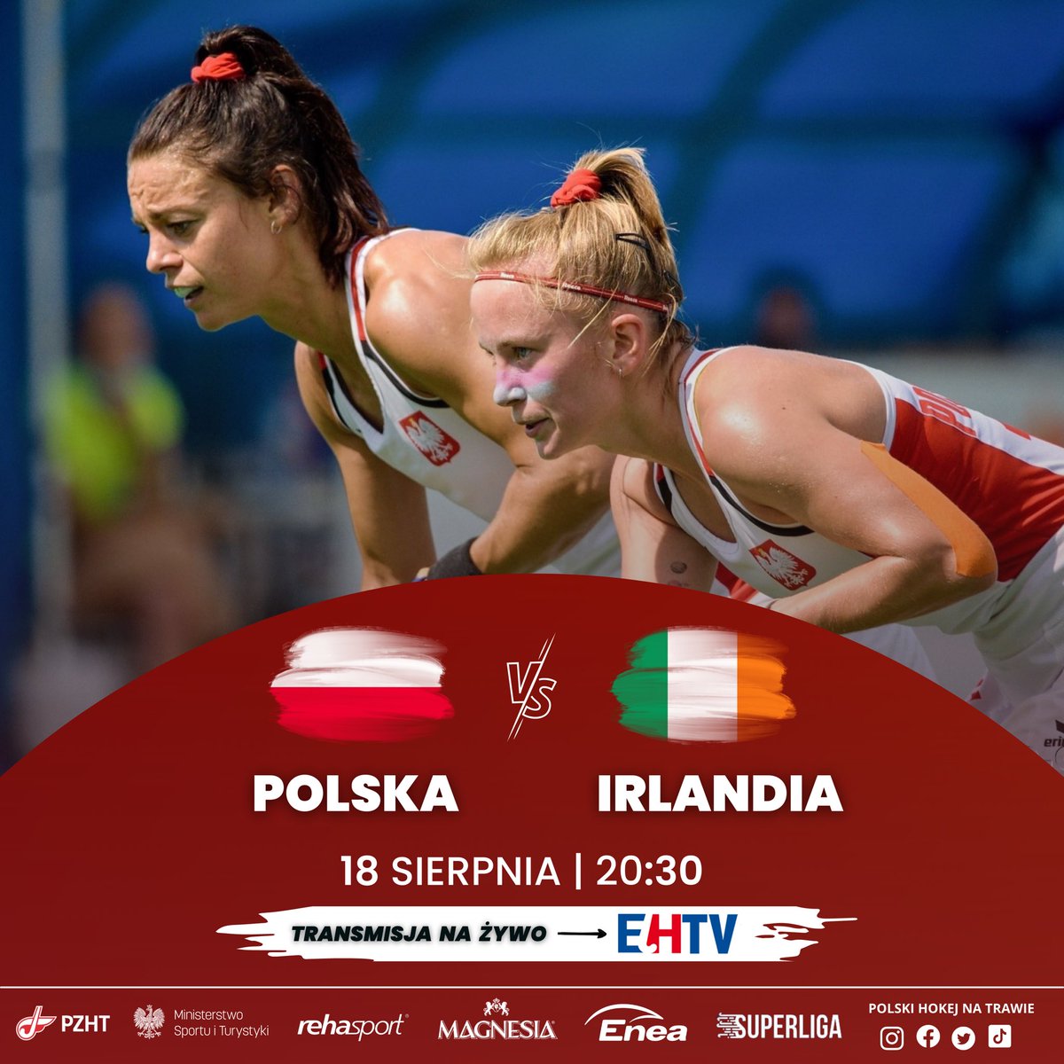 EC Qualifier kicks off today 😍
Cannot wait for it 🦅🤍❤️<a href="/HockeyPoland/">Polski Hokej na Trawie</a> <a href="/hockey_poland/">hockey_poland</a> <a href="/eurohockeyorg/">EuroHockey</a> <a href="/irishhockey/">Hockey Ireland</a>