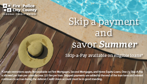 FPCCFCU's tweet photo. You can learn more about our Skip-A-Pay program here: 
https://t.co/fea1wBsO1U https://t.co/ktrd6Ihg2r