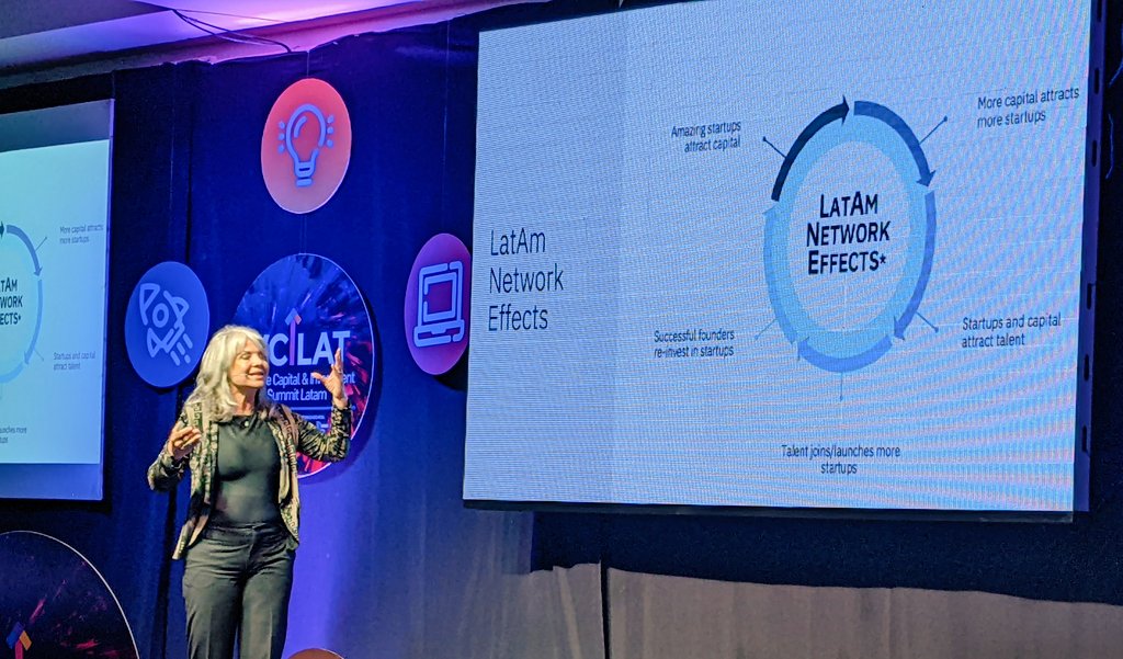superbeto's tweet photo. En #BoliviaVCILAT, la gran @marta_cruz de @NXTPvc hablando sobre la oportunidad en 🇧🇴 para aprovechar los network effects de #LatAm y tener legislación que apoye al crecimiento impulsado por la innovación, y dejar la terminología de capital de riesgo por #capitalemprendedor https://t.co/VxcXurKRz1