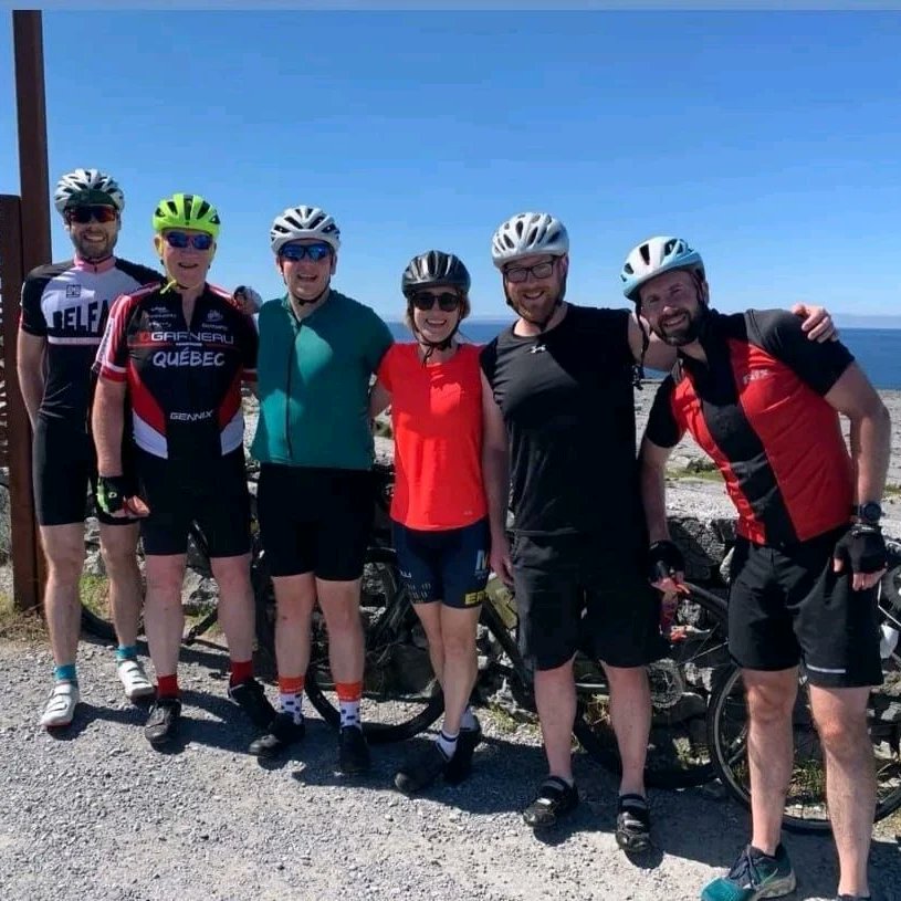 Congratulations to Emma Daly who cycled 700KM, the length of #Ireland, from Malin to Mizen with an amazing team of friends including a few from DBFL to help raise funds for @IMNDA
They raised a whopping €50,000!
#malintomizen #cyclechallenge #charity #IMNDA #MND #dbfl #cycling