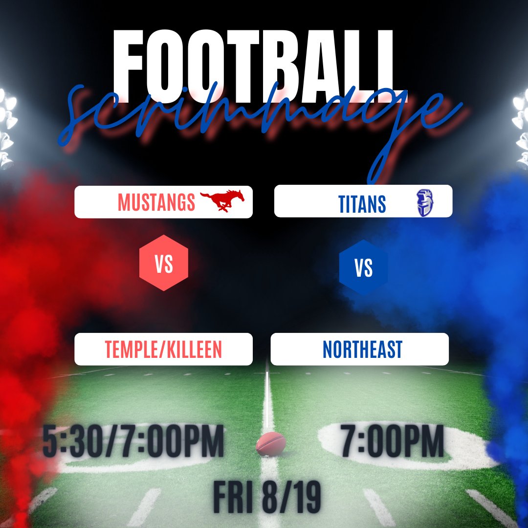 Come out this Friday and show our boys some love! #FootballFridays @ManorISD @NewTechHigh #TitanUp @ManorHS @ManorSeniorHS #WAMM