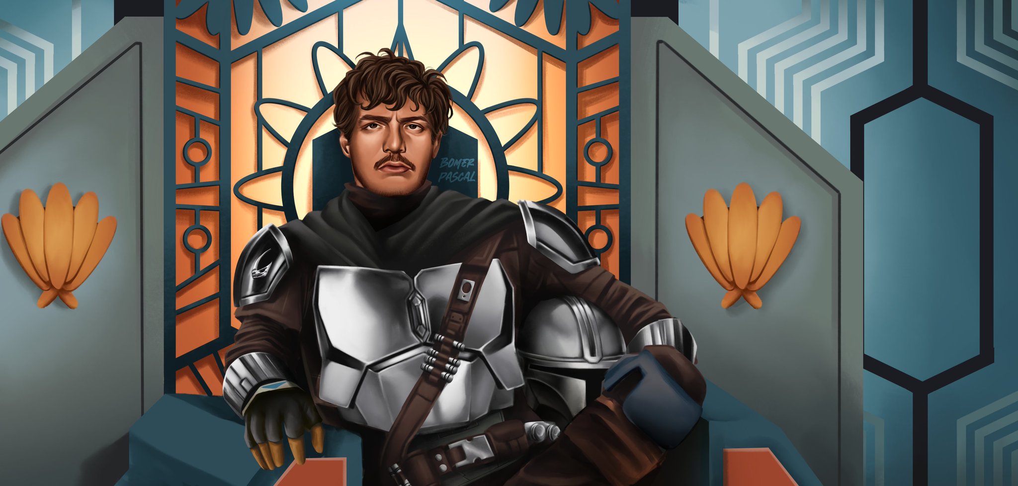 din comms open (2/3) on Twitter "The king of Mandalore, Din Djarin