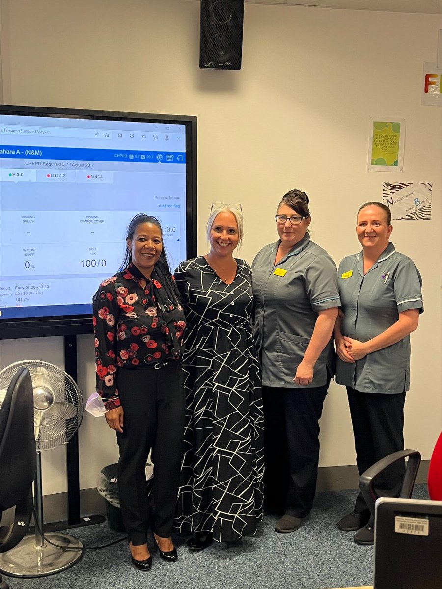 BHRUT Nursing Workforce Hub (@nursingwfhub) on Twitter photo Great to meet Chief Nurse Diane Jones to explain how
<a href="/BHRUT_NHS/">BHRUT NHS π₯</a> uses SafeCare to maintain Safe Staffing across the Trust.
#NHSICS #IntegratedCareSystem #SafeCare #safetyfirst
<a href="/NELHCP/">North East London Health and Care Partnership</a> <a href="/HalfordKathryn/">Kathryn Halford OBE, RN, RSCN π</a> <a href="/pagea01/">Anna Page</a> <a href="/lexileetobe/">alexia young</a> <a href="/Claire_M3/">Claire Mullaly</a> <a href="/bath_fiona1/">Fiona Bath</a> <a href="/AllocateS/">barbara morante</a> Great to meet Chief Nurse Diane Jones to explain how
<a href="/BHRUT_NHS/">BHRUT NHS π₯</a> uses SafeCare to maintain Safe Staffing across the Trust.
#NHSICS #IntegratedCareSystem #SafeCare #safetyfirst
<a href="/NELHCP/">North East London Health and Care Partnership</a> <a href="/HalfordKathryn/">Kathryn Halford OBE, RN, RSCN π</a> <a href="/pagea01/">Anna Page</a> <a href="/lexileetobe/">alexia young</a> <a href="/Claire_M3/">Claire Mullaly</a> <a href="/bath_fiona1/">Fiona Bath</a> <a href="/AllocateS/">barbara morante</a>