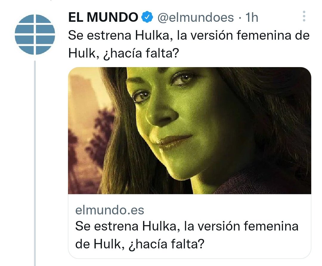 Publicar un artículo tan garrulo
¿Hacía falta?