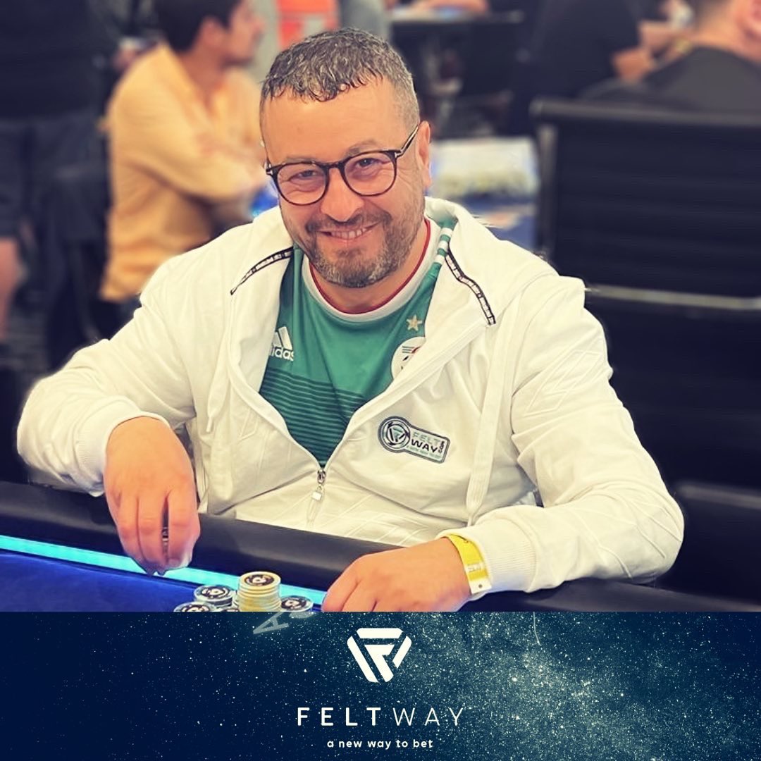 Feltway1's tweet photo. Our FeltWay Team Friends is playing the Main Event EPT Barcelona Day3🔥🔥

#feltway #ept #eptbarcelona #barcelona #crypto #tournament #poker #pokerplayer #pokerlive #pokerlife https://t.co/SmsI32oDn2