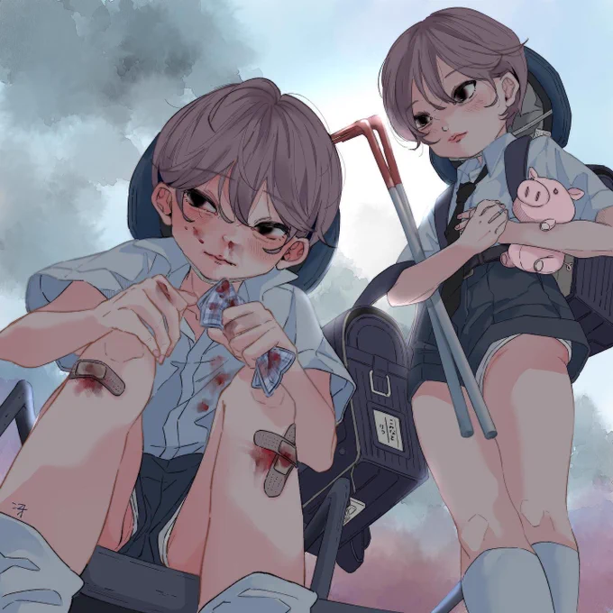 おパンツ(拡大推奨)#イラスト 