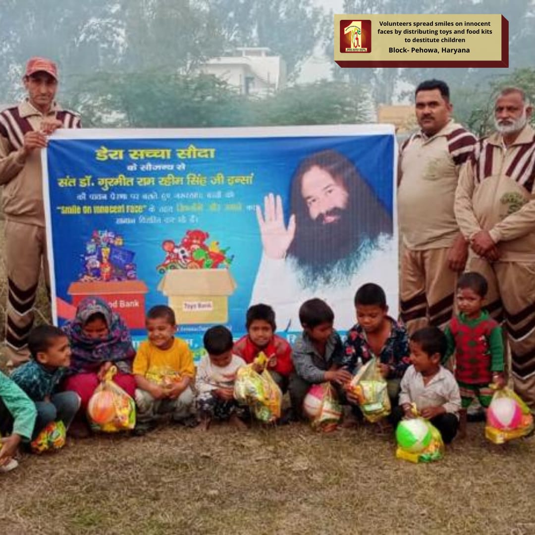 OfficialMSGfc's tweet photo. #DeraSachaSauda is a well known organisation for running #142WelfareWorks 24*7 in the whole world under the guidance of #SaintDrMSG . One of them is to support orphan children so that they don't feel lonely in this world and can live a better life. 
#CareForInnocent https://t.co/Tdv9On7y6E