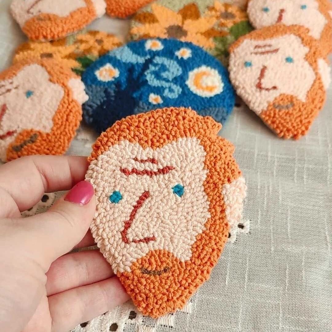 VanGoghExp's tweet photo. #VanGogh keeps inspiring artists! 🌻

🪡 @punchstag https://t.co/SakZ1C68ns