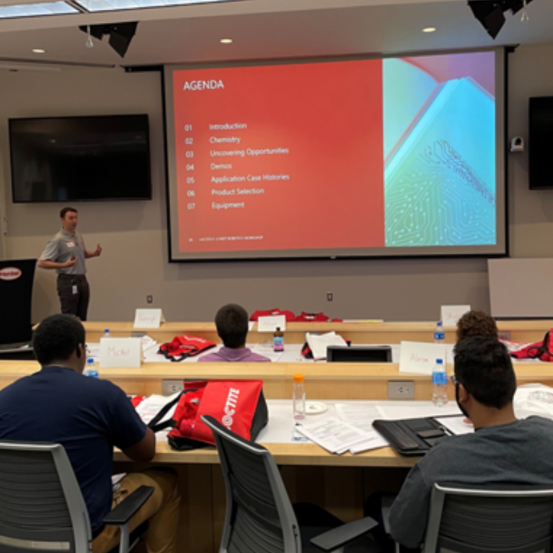 Loctite_NA's tweet photo. Last week, participants from New England FIRST Robotics came on-site to attend the LOCTITE x FIRST Robotics workshop in Rocky Hill, CT.

The participants learned about various LOCTITE® adhesives and applications.

Check out more events: https://t.co/DPFN29lazz