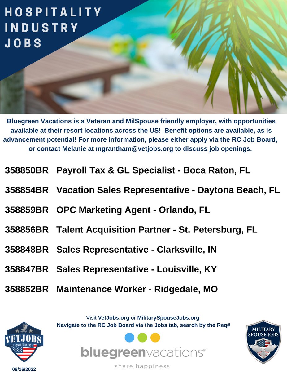 P3O_USAR's tweet photo. Check out these HOTJOBS from @Vetjobcasy https://t.co/QNyUReAWTo