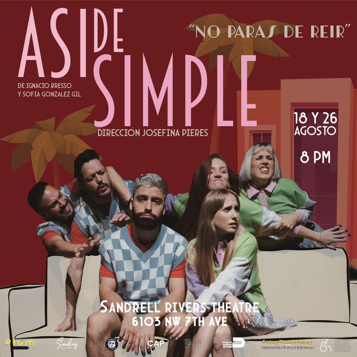 Hola a mis amigos teatreros… si a Uds les gusta el teatro como a mi … 
NUEVA PRODUCCIÓN .. 
Nos vemos esta noche … acá pueden adquirir las entradas …

tickets.ftfshows.com/TheatreManager…