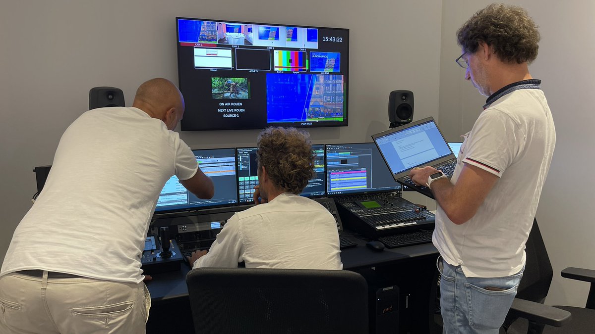 GilbertGuerrand's tweet photo. Cet après midi, nous avons testé nos moyens de duplex pour prendre l’antenne de partout en #normandie #lahaute #labasse #lunique https://t.co/b74vnyUmk9
