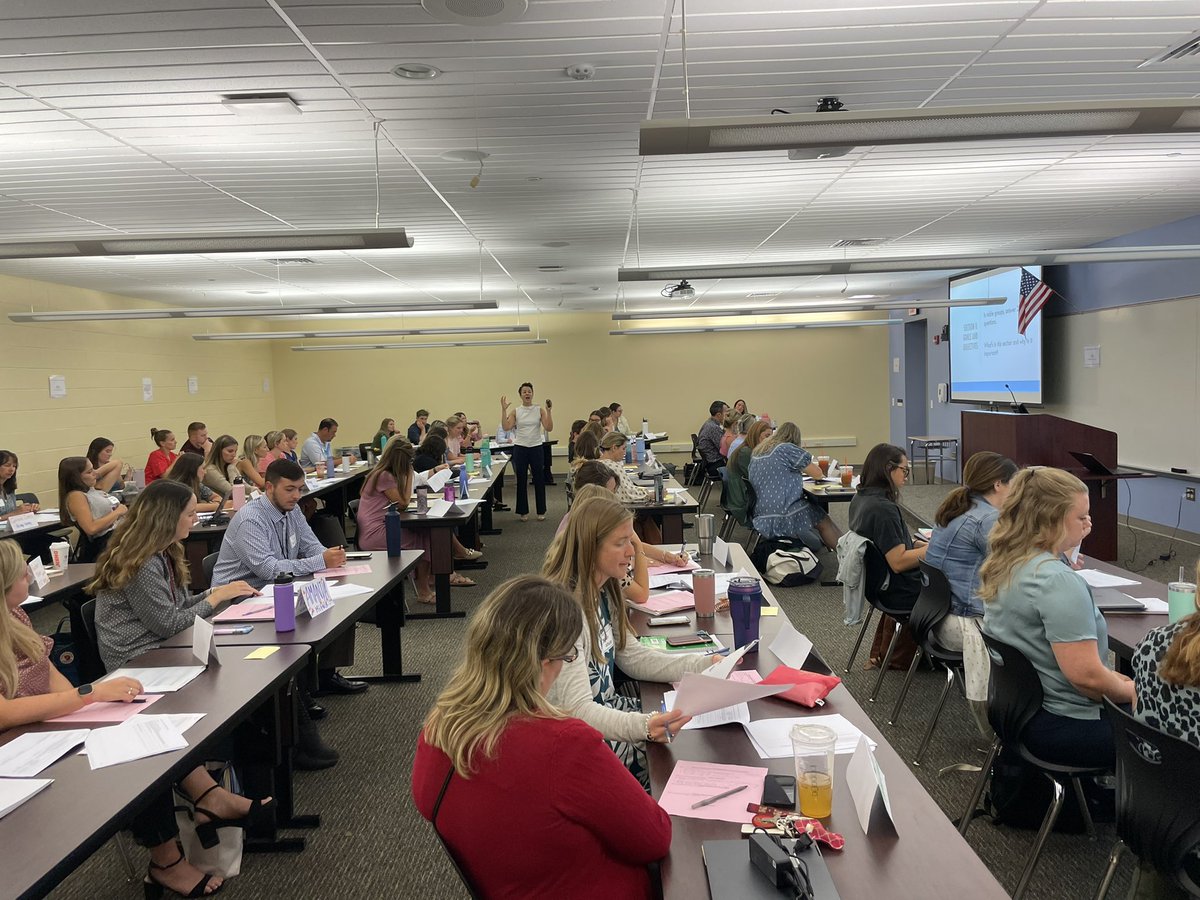 Today all teachers came together to dive into IEPs and talk about how to best support all of our students!! Collaboration is key!!😊