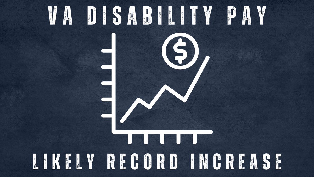 Vets_Guardian's tweet photo. VA Disability Pay this fall will likely see a record increase. Read more about the potential increase at https://t.co/evLDvicEMZ
#Veterans #VetsGuardian #PayRates #DisabilityPay #Increase https://t.co/ErrAnogBzv