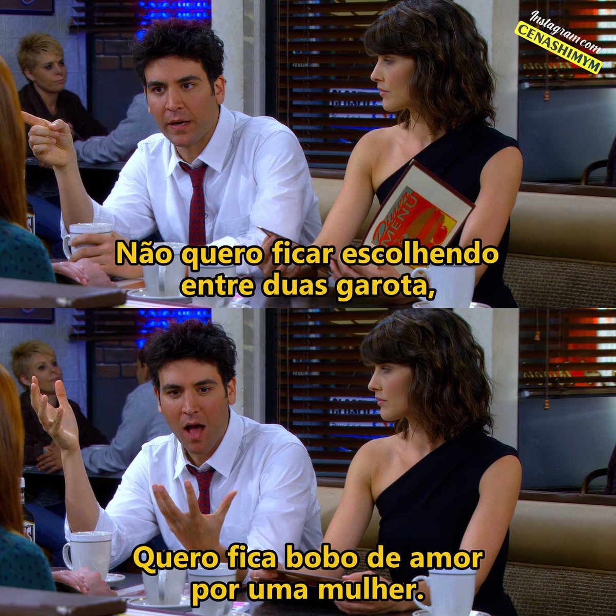 Olá garotas, eu sou assim! haha
•••

How I Met Your Mother
T7 | E02