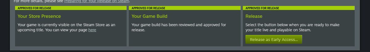 Steve_Yorkshire's tweet photo. 40 minutes until I press the big green button and see what happens ...
#indiedev #steam #indiegame https://t.co/I5WHK4zE64