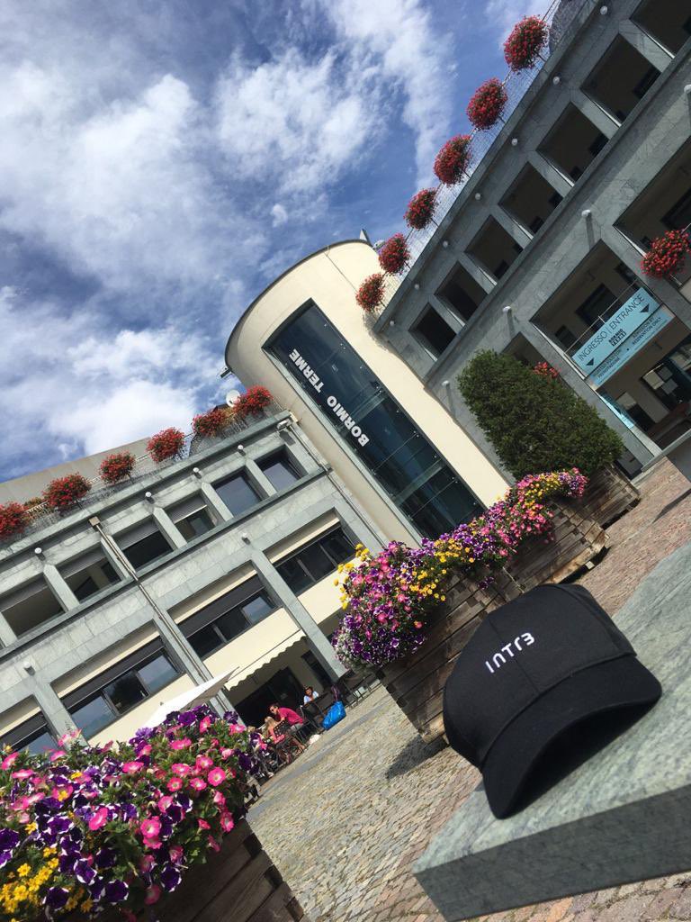 Le avventure del #berrettoI3 - Oggi giornata d riposo alle terme di Bormio. Avventura rilassante!