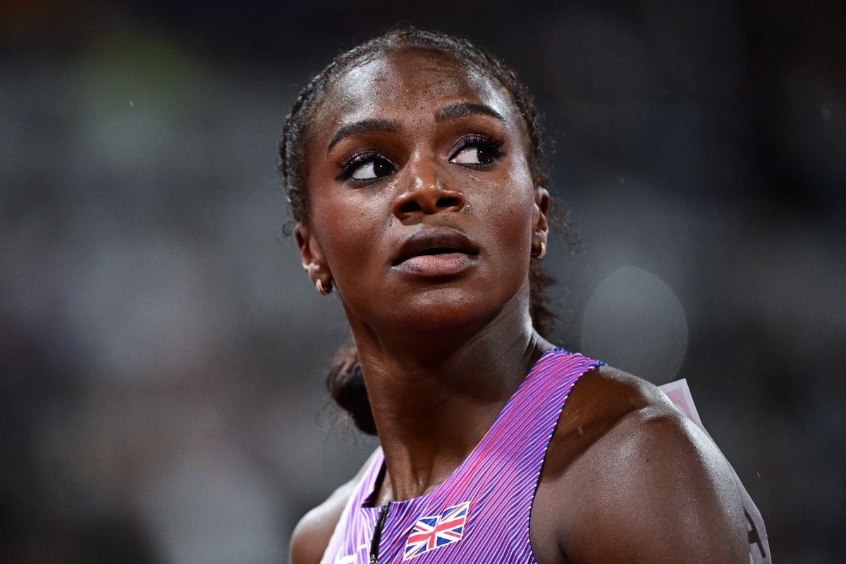 BritAthletics's tweet photo. She's back 👊

@dinaashersmith storms to victory in her race and progresses to the final✨

@daryllneita did not start her semi-final after taking time out to fully recover.

#WhereItStarts #Munich2022 https://t.co/2Ik0V4tdaG